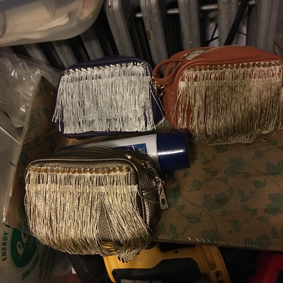 3 way purse 👛 Fringe FANNY PACK worn as PURSE /CROSS BODY (NEW) - Picture 4 of 8